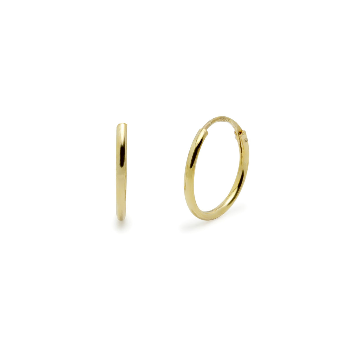 Pendientes Aro de Oro 9K para Mujer