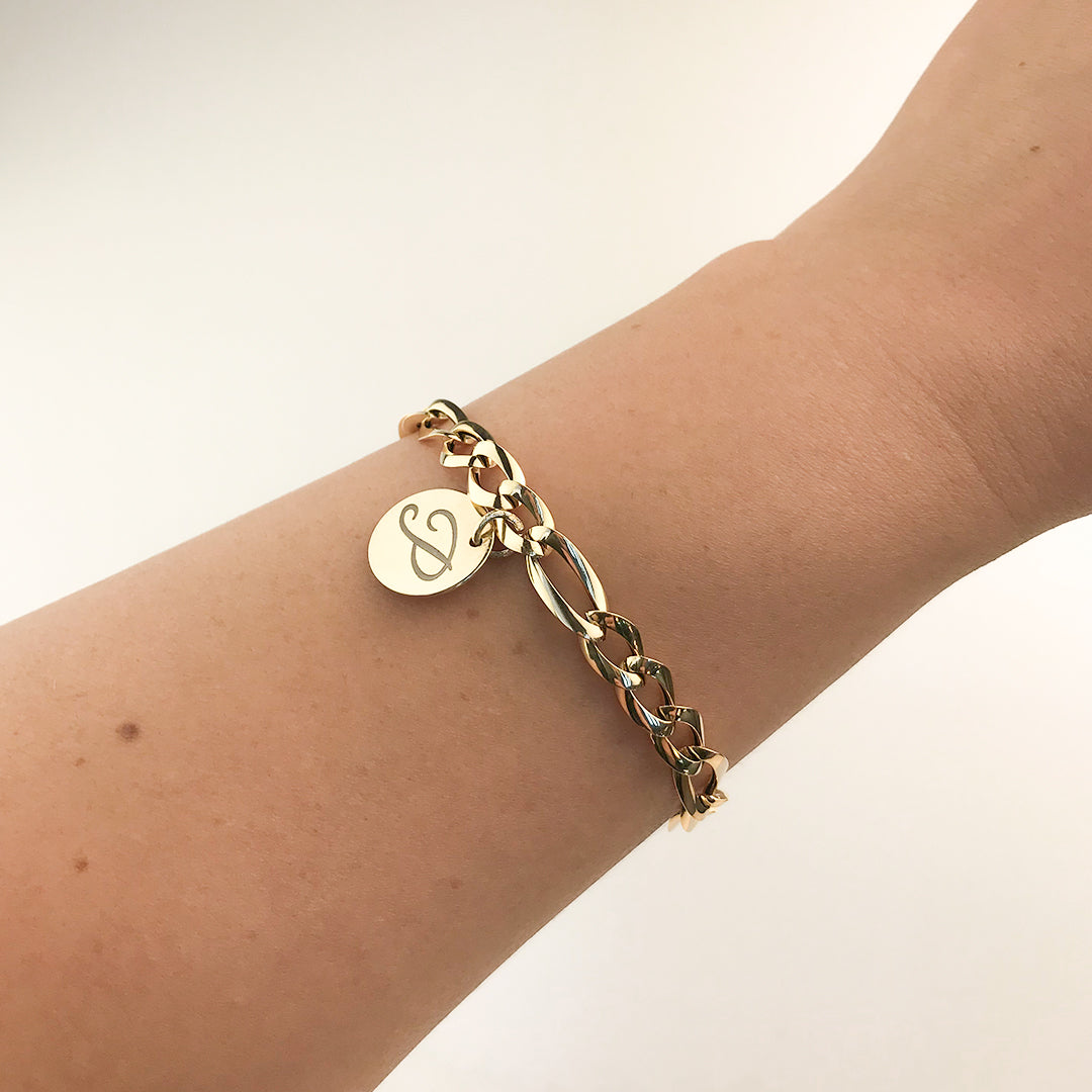 Pulsera Personalizable eslabones ovalados