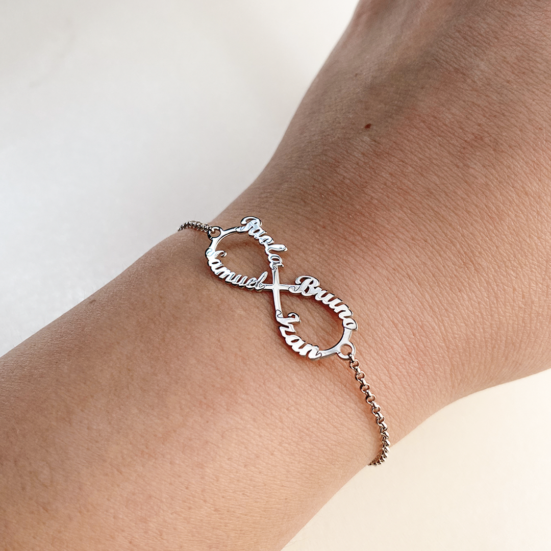 Pulsera Personalizable Infinito 4