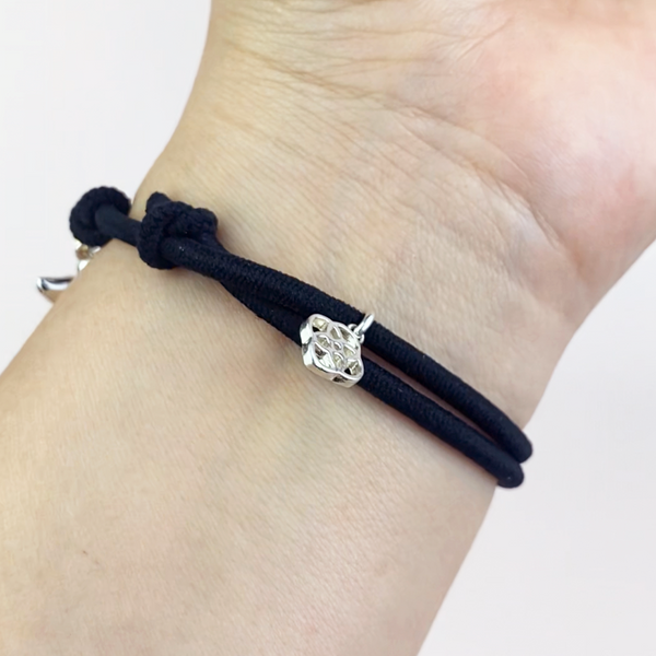 Pulsera Patita Profe personalizada con grabado Plata 925