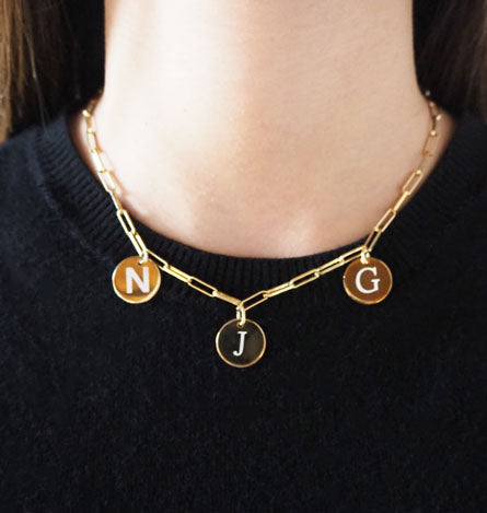Collar Personalizable Eslabón Plata