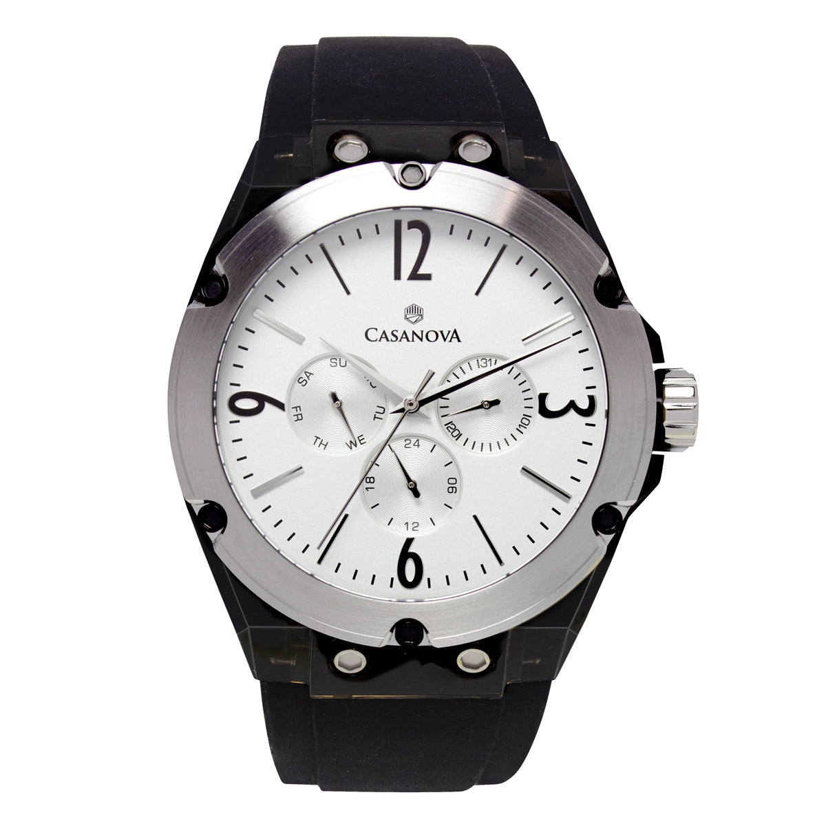 Reloj Deportivo Next Plateado