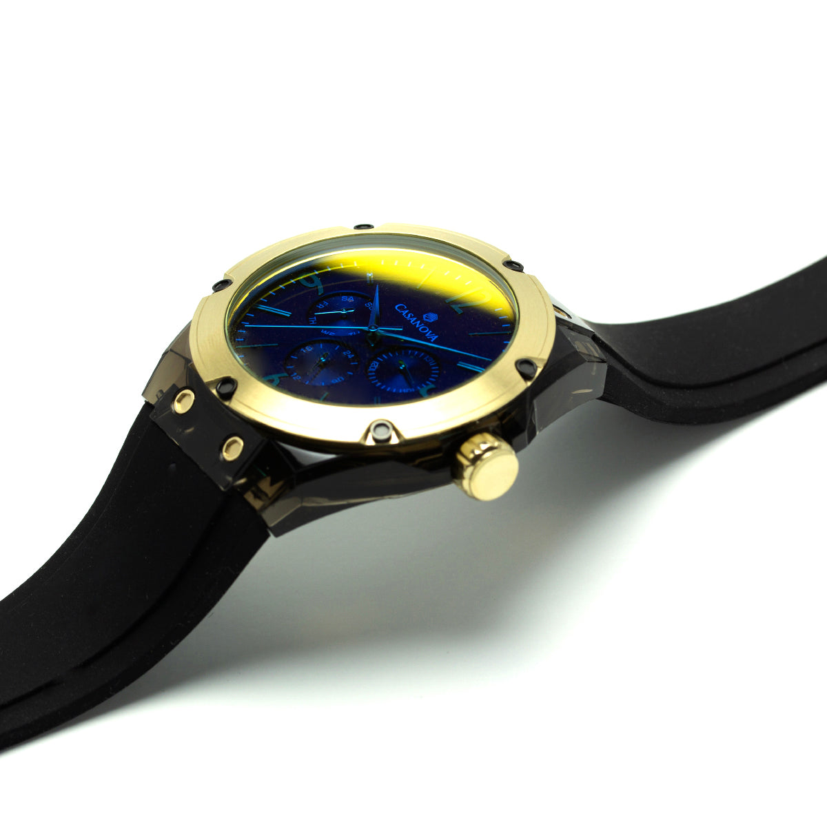 Reloj Deportivo Next Dorado Tornasolado