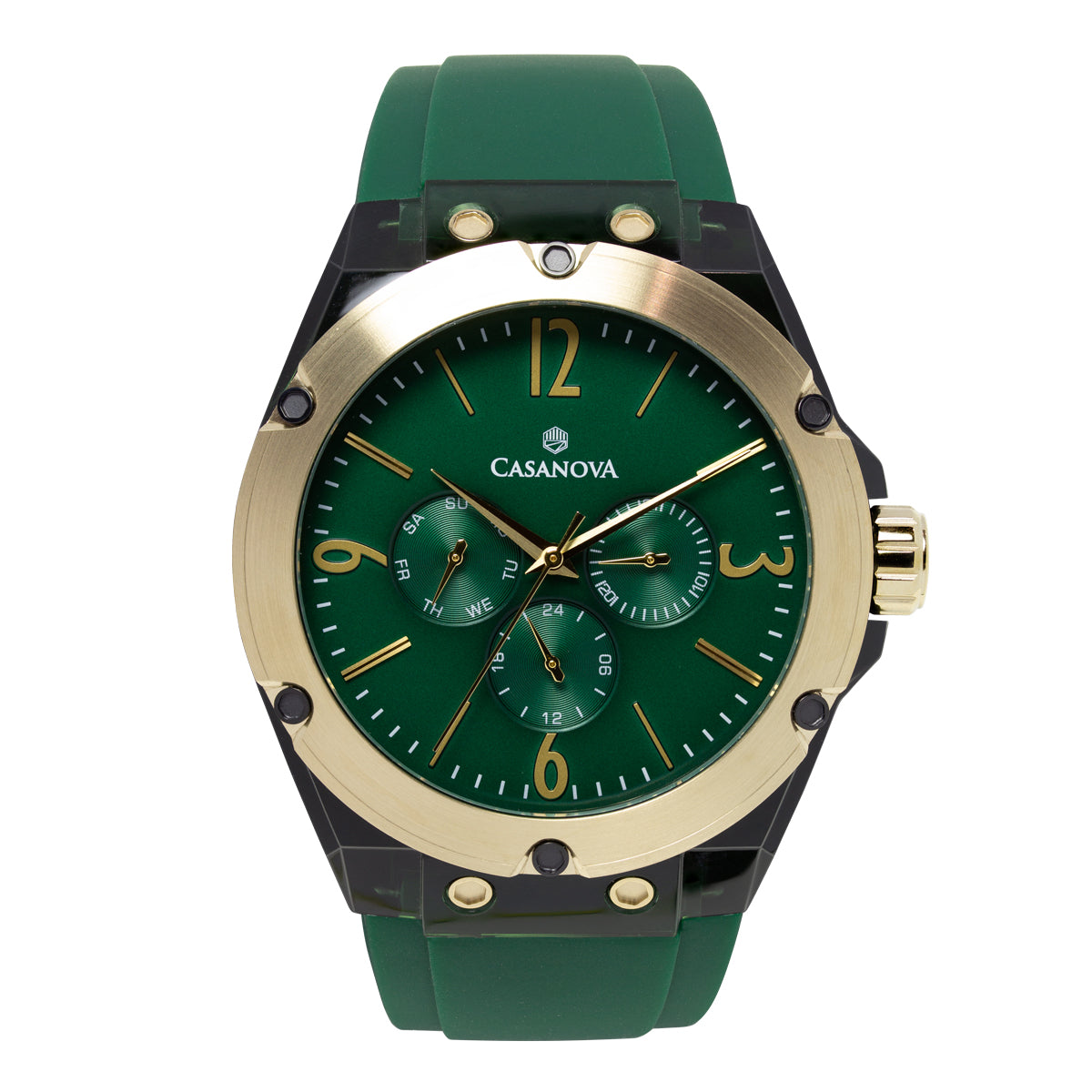 Reloj Deportivo Galaxy Dorado