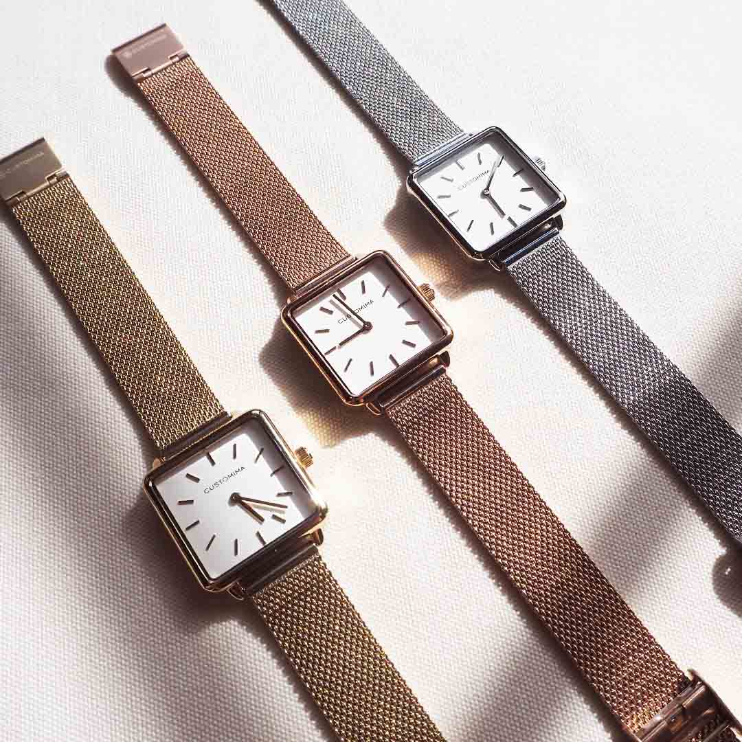 Reloj Allure Malla en Oro Rosa