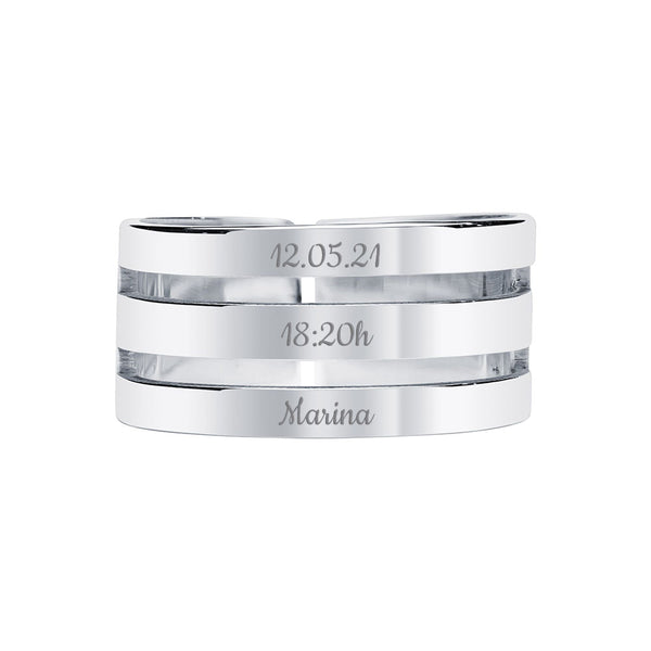 anillo-triple-plata