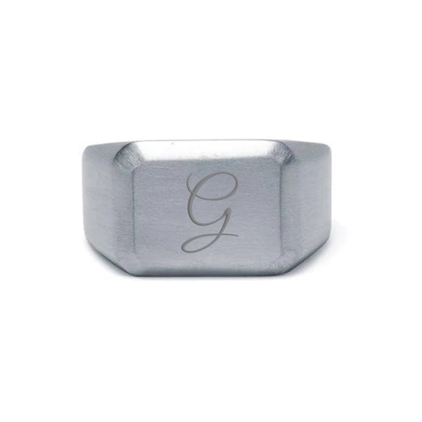 Sello Hombre Rectangular Acero