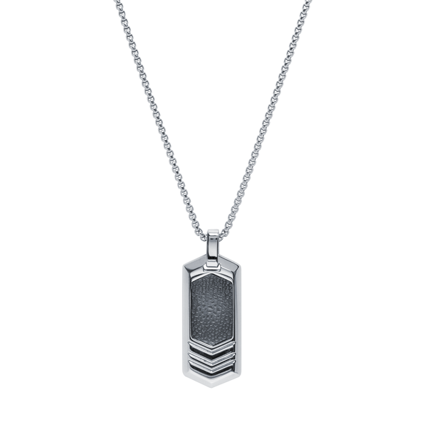 Collar Personalizable Bala tipo militar en Acero