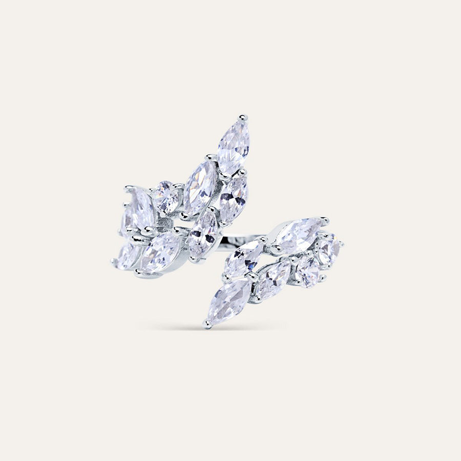 ANILLO ABIERTO FLORAL SAVAGE
