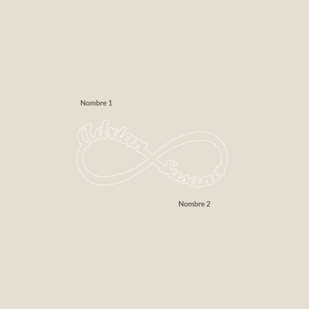 Collar Infinito Doble