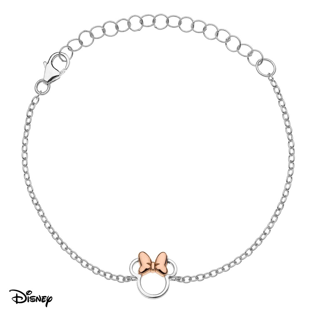 Pulsera Minnie Disney Plata