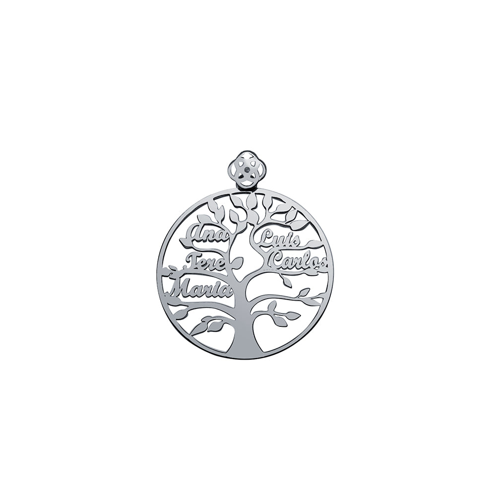 Colgante con nombre Árbol Vida 25mm