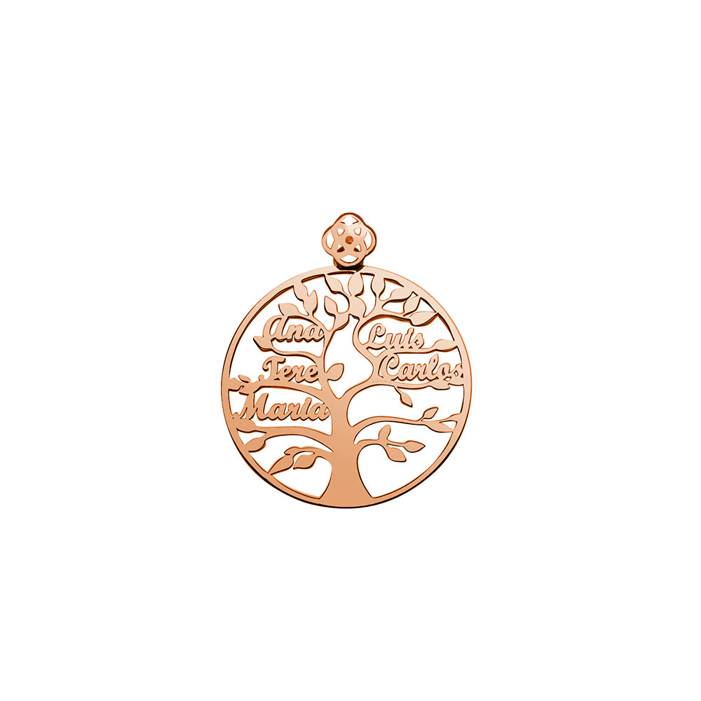 Colgante con nombre Árbol Vida 25mm