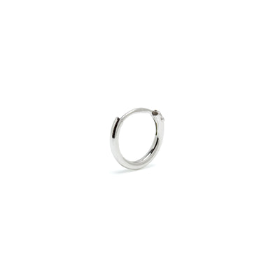 Piercing Aro Liso de Oro 9K para Mujer