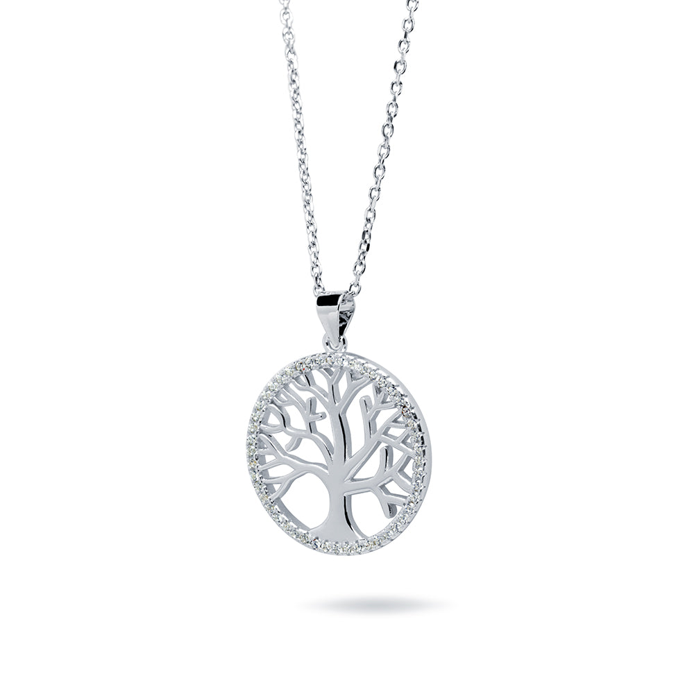 Collar Life Tree en Plata