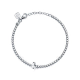 Clip Love Charm Niño Plata