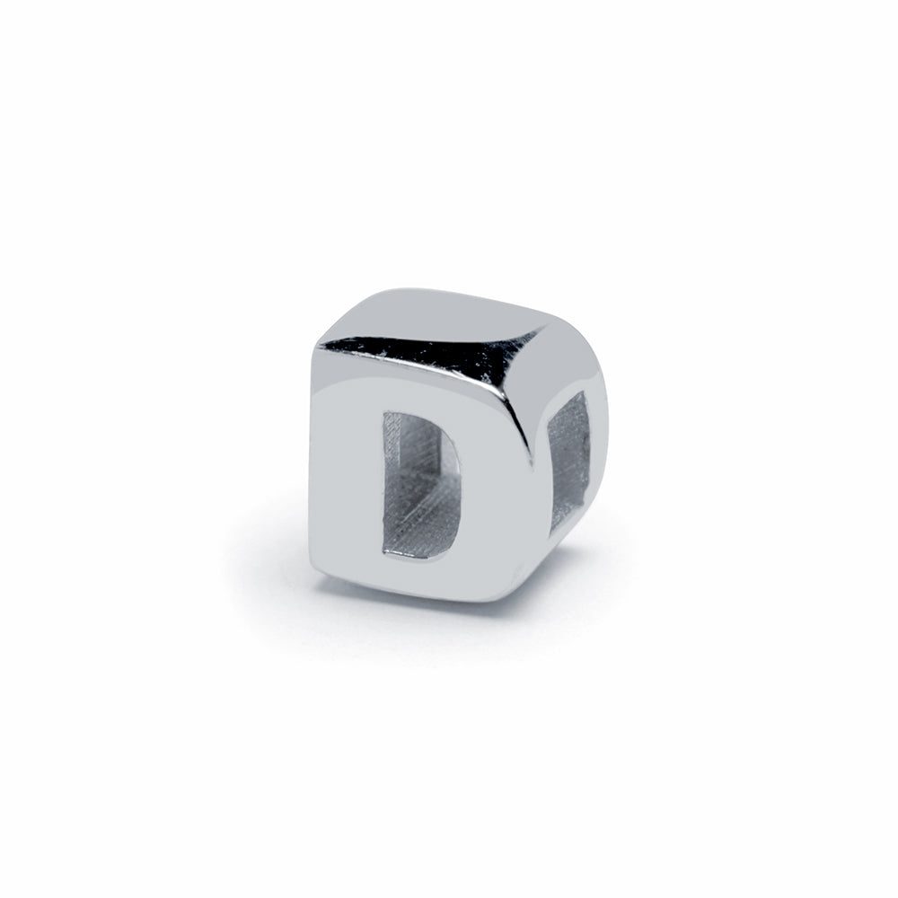 Clip Love Charm Inicial Plata