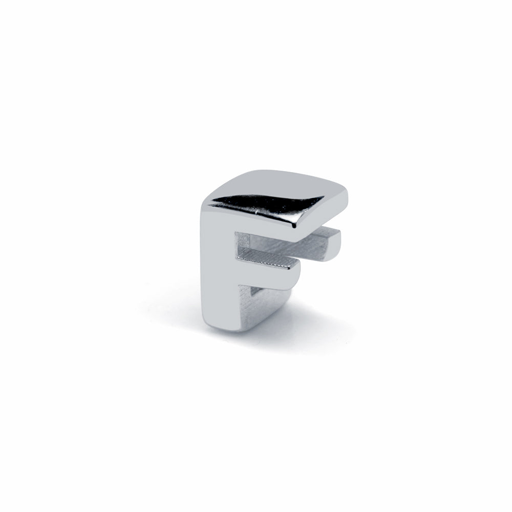 Clip Love Charm Inicial Plata