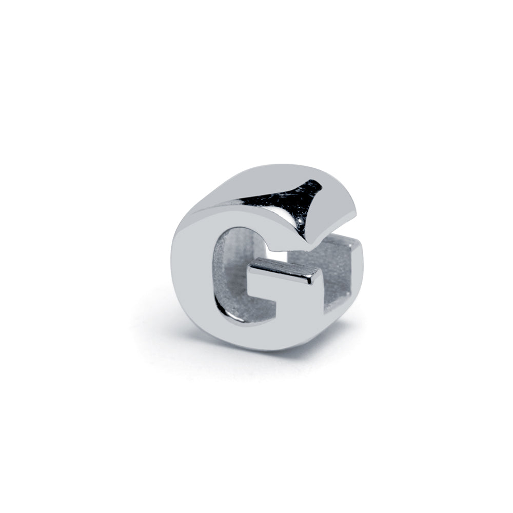 Clip Love Charm Inicial Plata