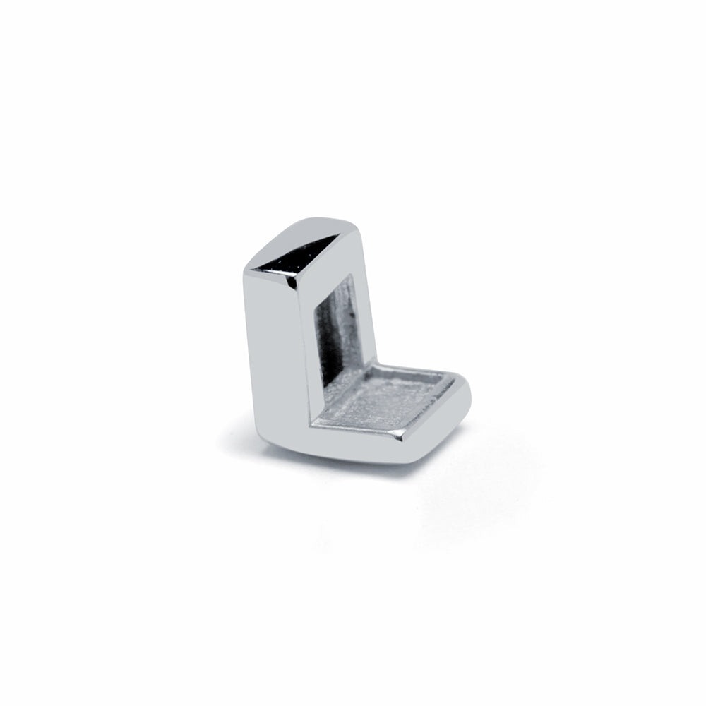Clip Love Charm Inicial Plata
