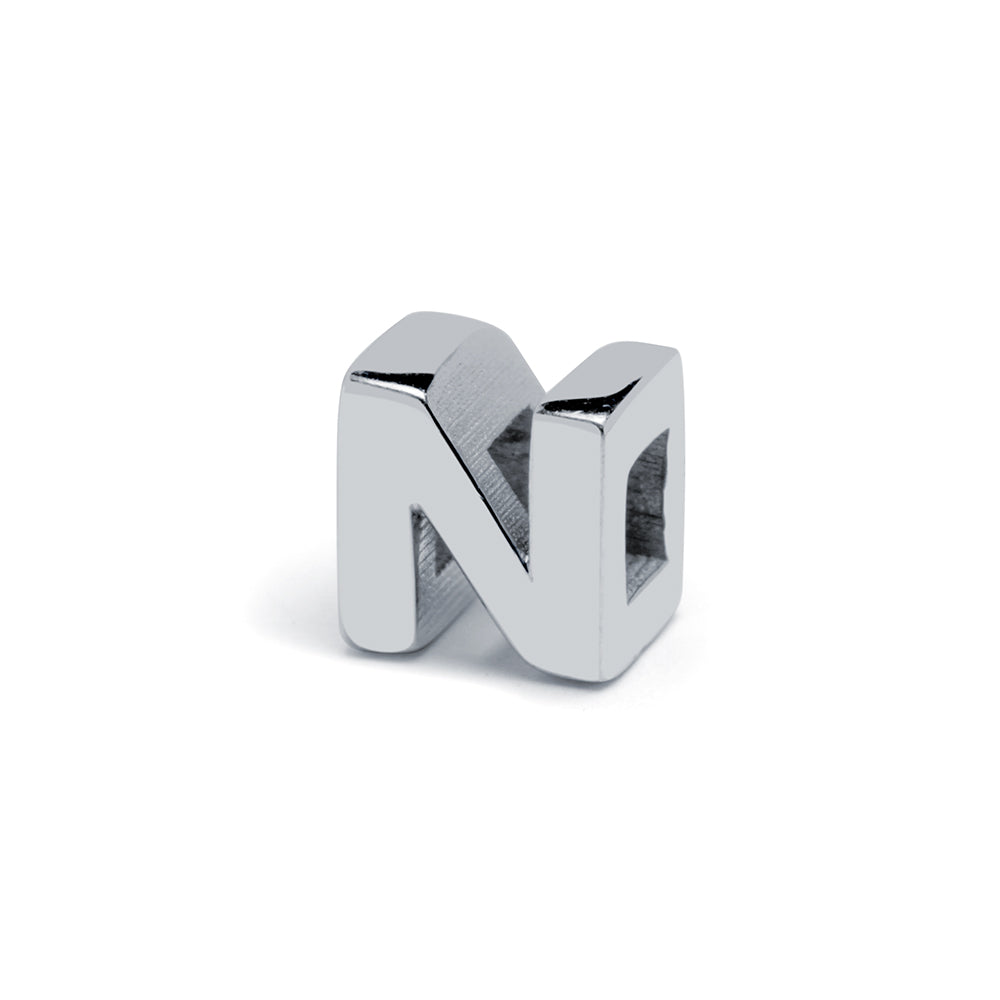 Clip Love Charm Inicial Plata