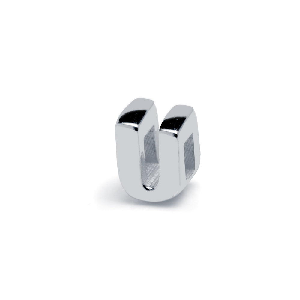 Clip Love Charm Inicial Plata