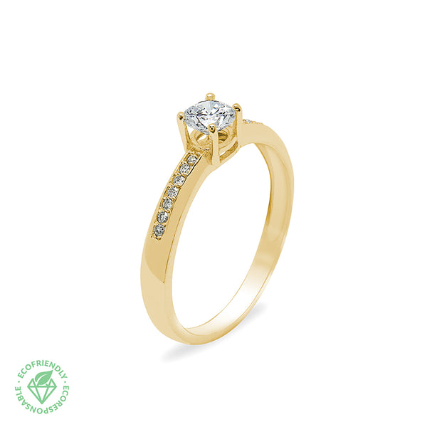 Anillo Diamantes Nice 0,3ct. en Oro