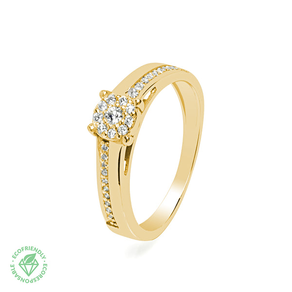 Anillo Diamantes Belona de 1,5ct. en Oro