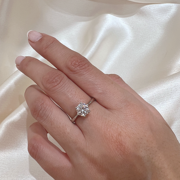 Anillo Diamantes Selene 1,0ct. en Oro