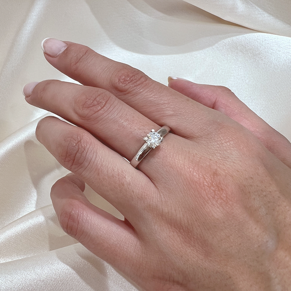 Anillo Diamantes Belle 0,4ct. Oro