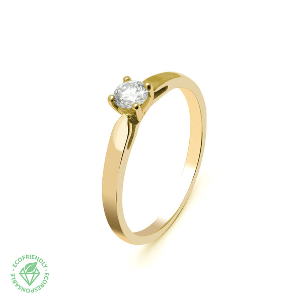Anillo Diamantes Amantis 0,2ct. en Oro