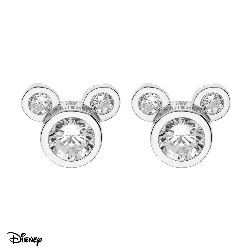 Pendiente Mickey Disney Plata