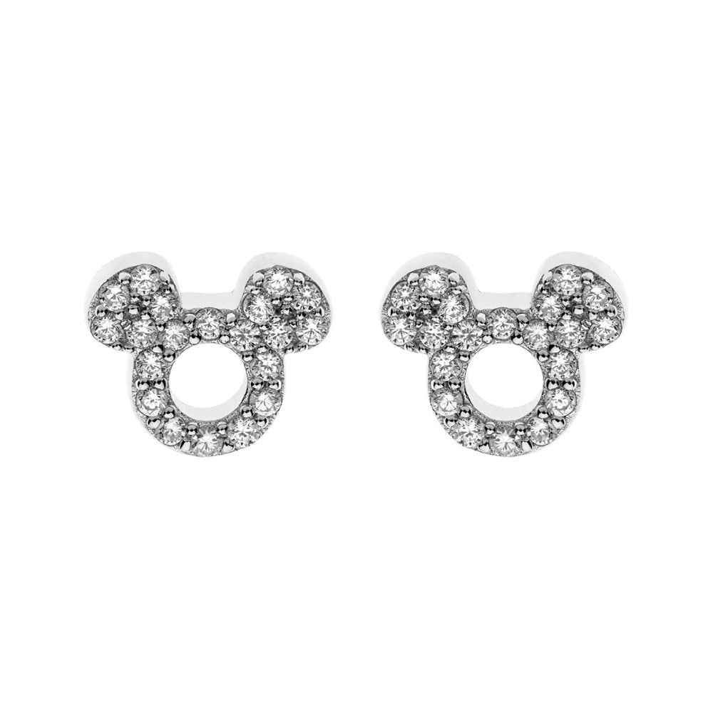 Pendiente Mickey Circonitas Disney Plata