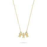 Collar Personalizable 3 Niños/as Oro