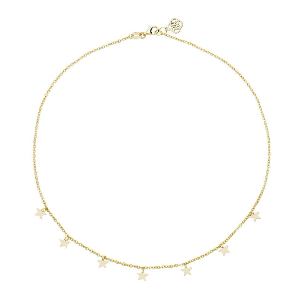 Collar Estrellas Oro