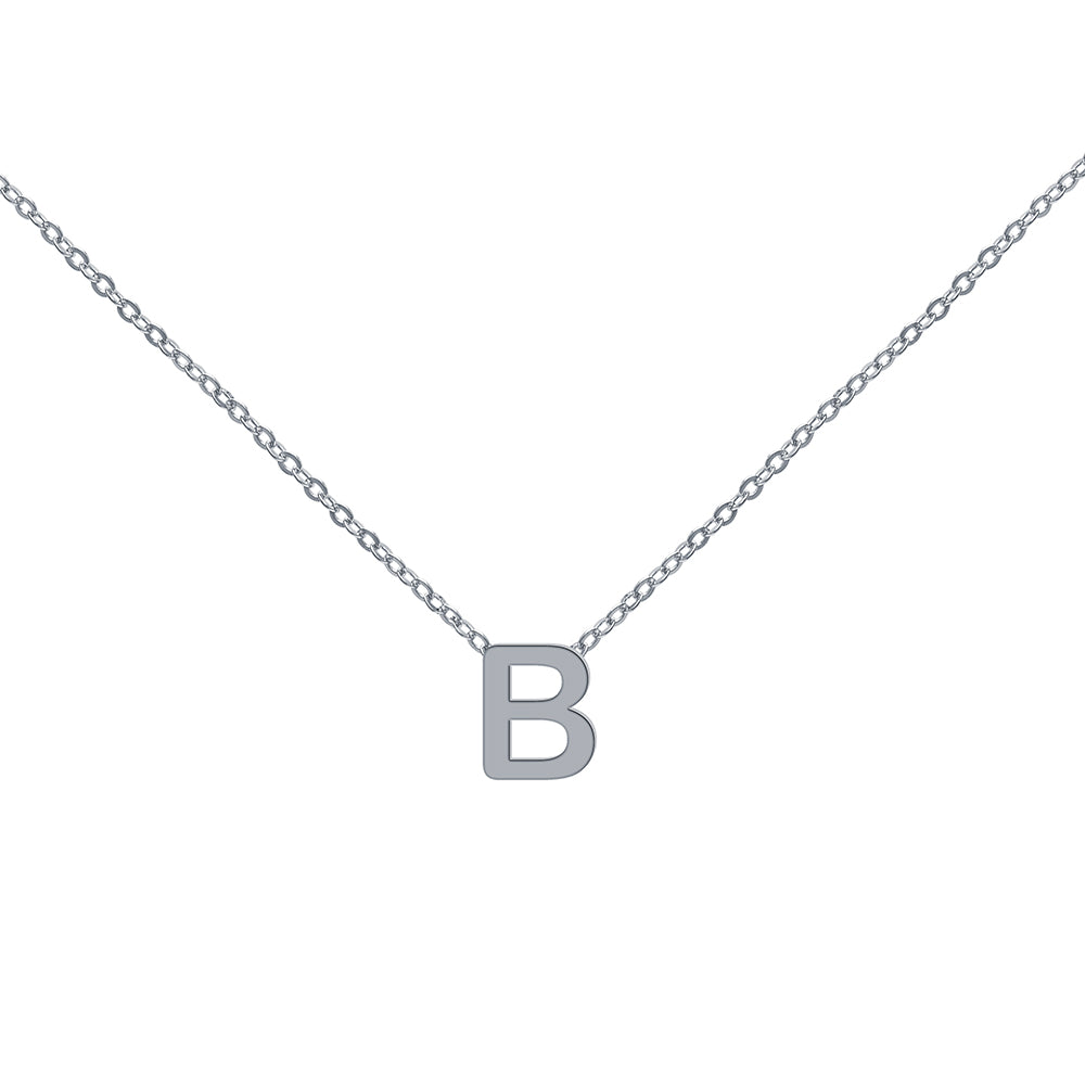 Collar con inicial minimal