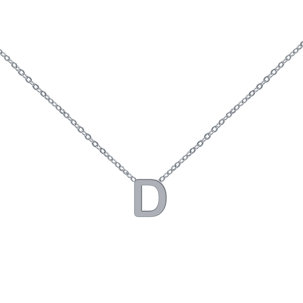 Collar con inicial minimal