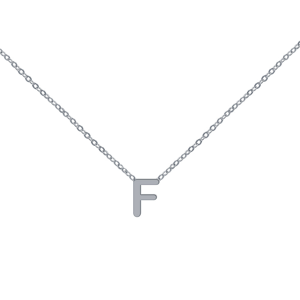 Collar con inicial minimal