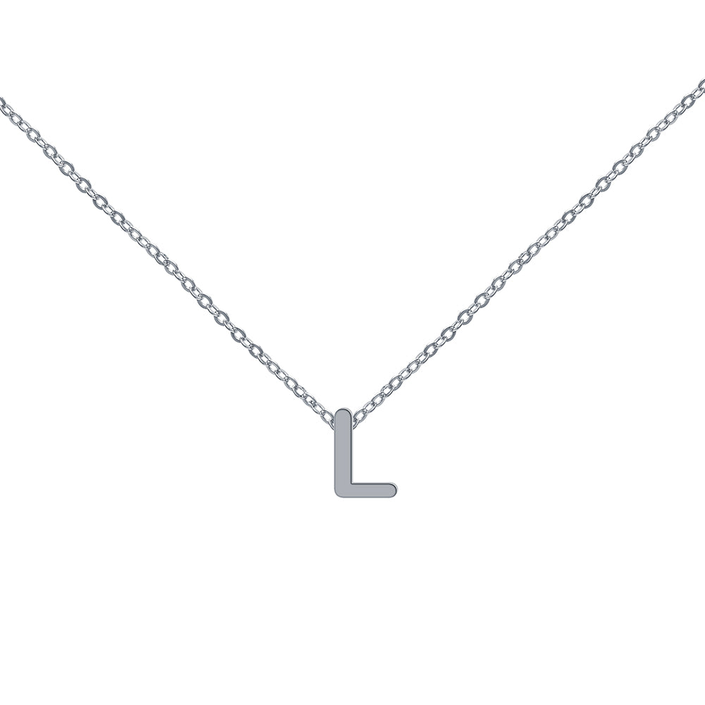 Collar con inicial minimal