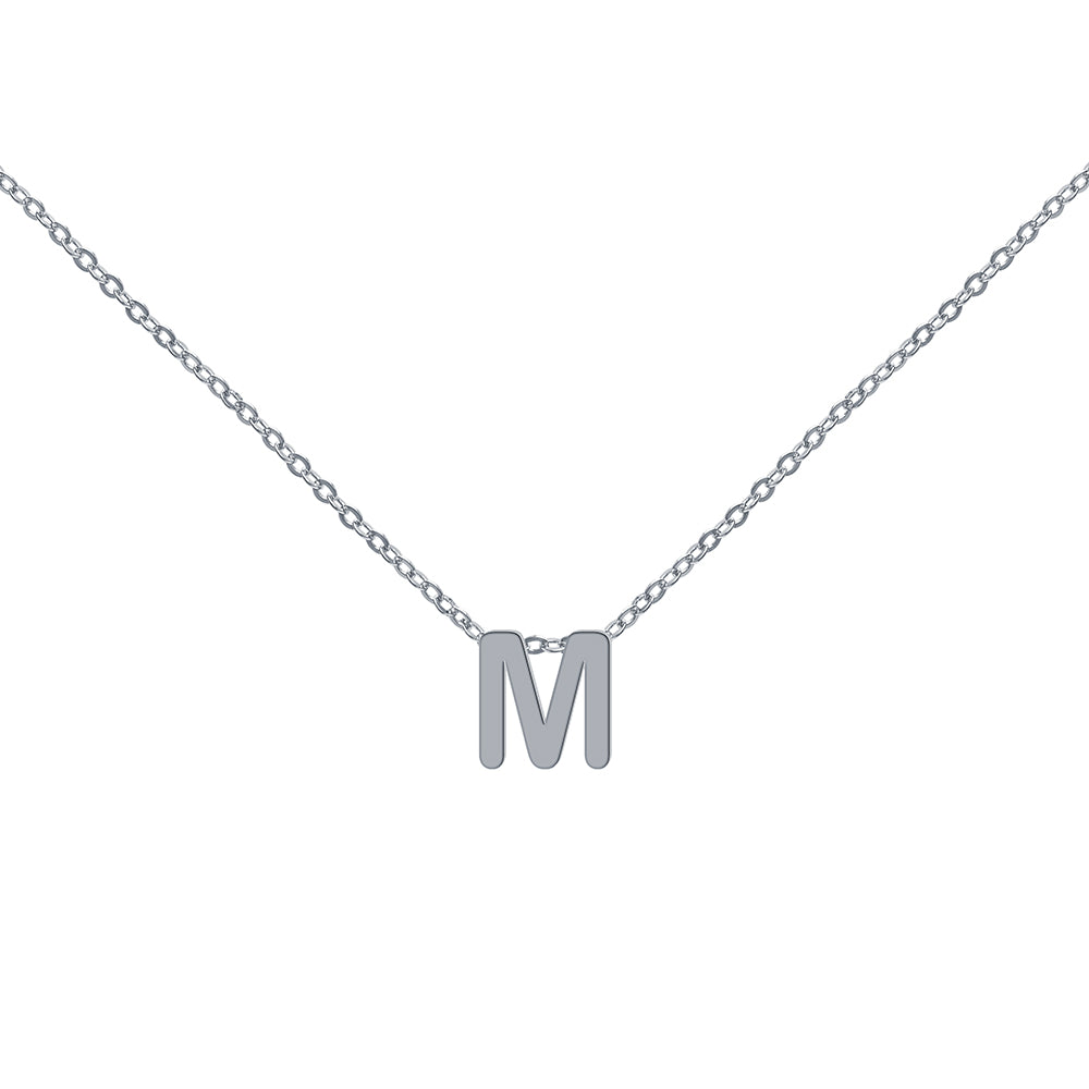 Collar con inicial minimal