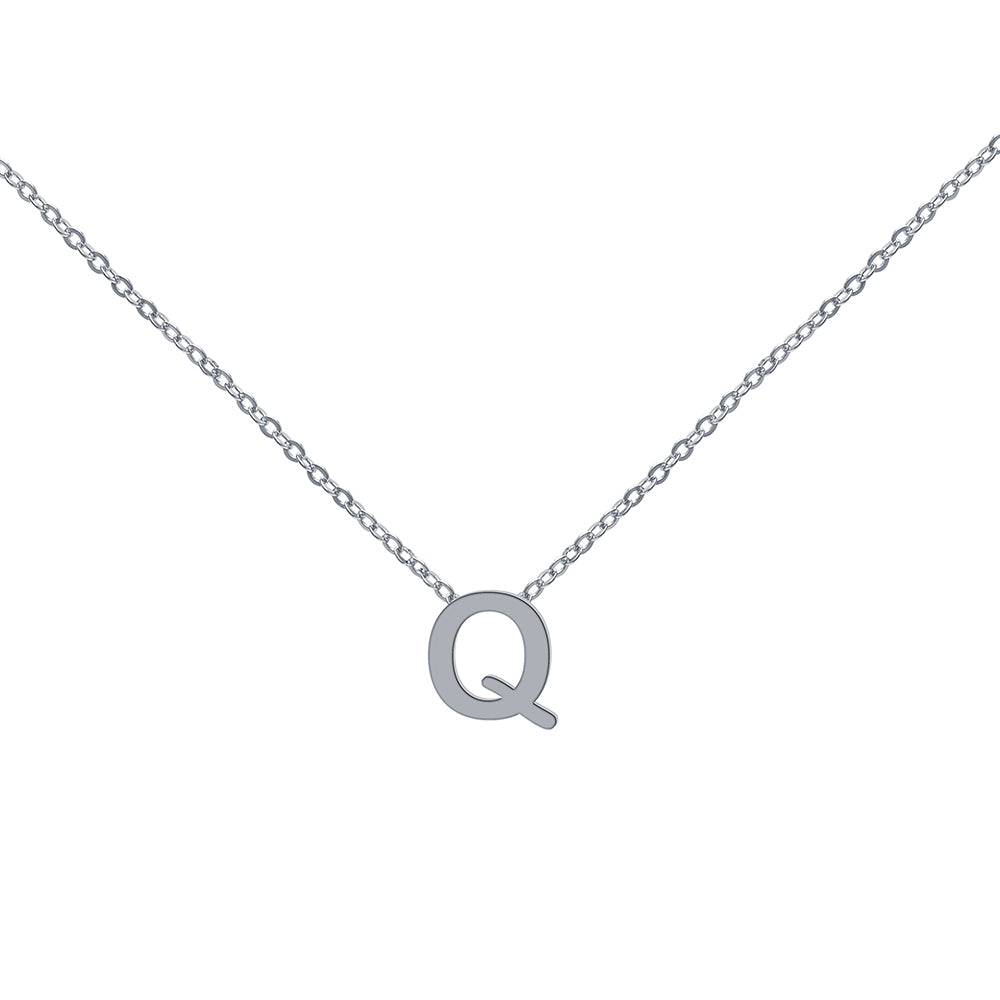 Collar con inicial minimal