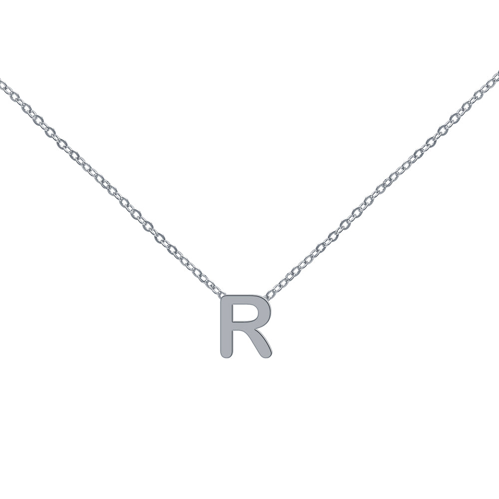 Collar con inicial minimal