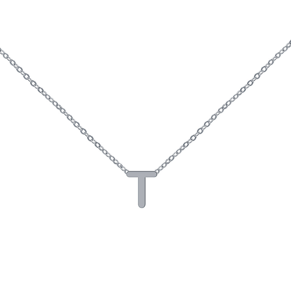 Collar con inicial minimal