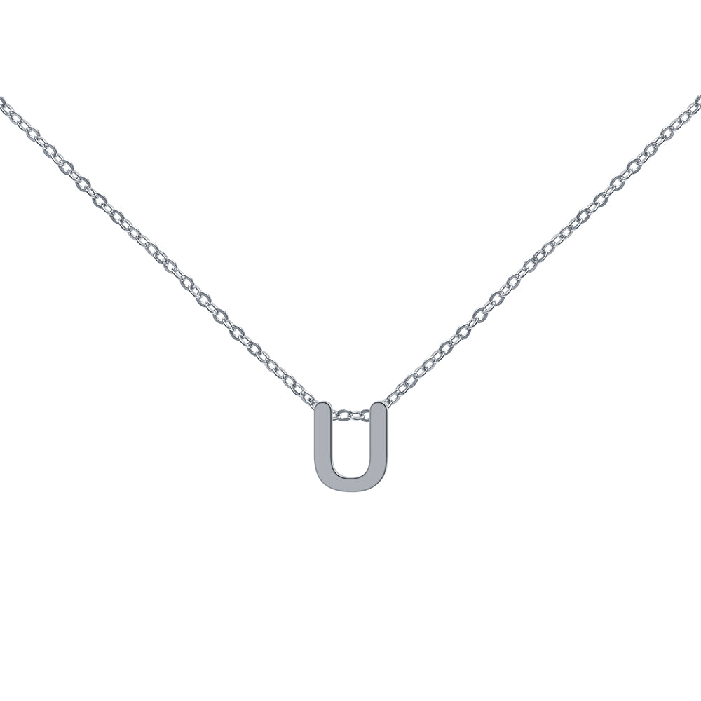 Collar con inicial minimal