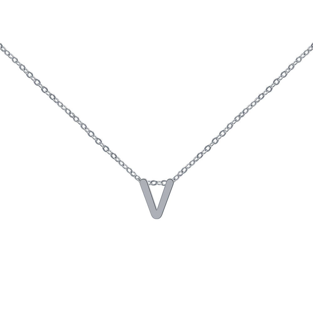 Collar con inicial minimal