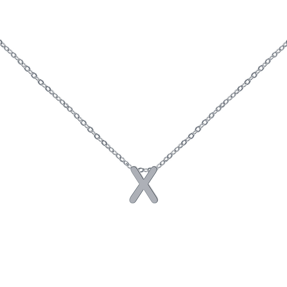 Collar con inicial minimal