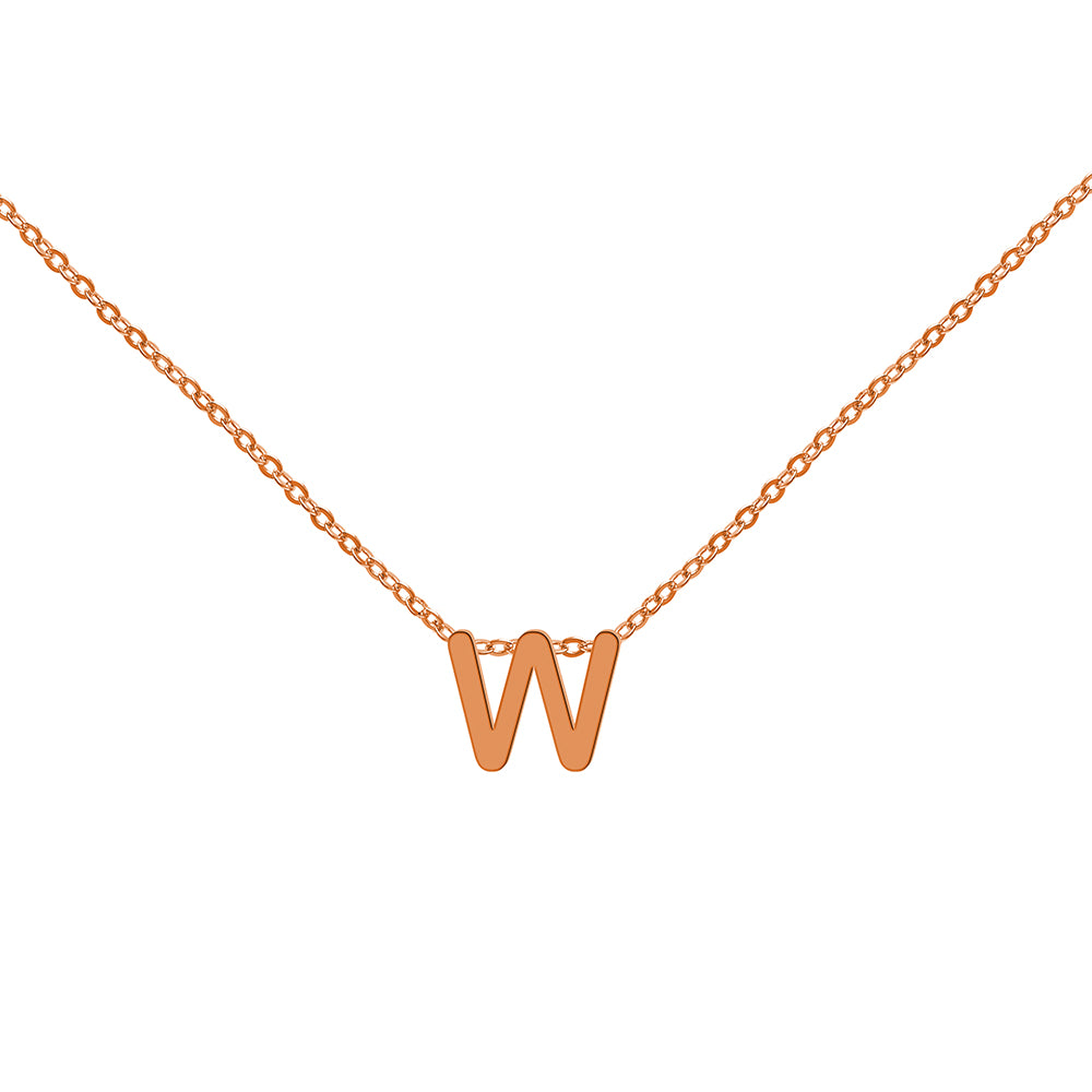 Collar con inicial minimal