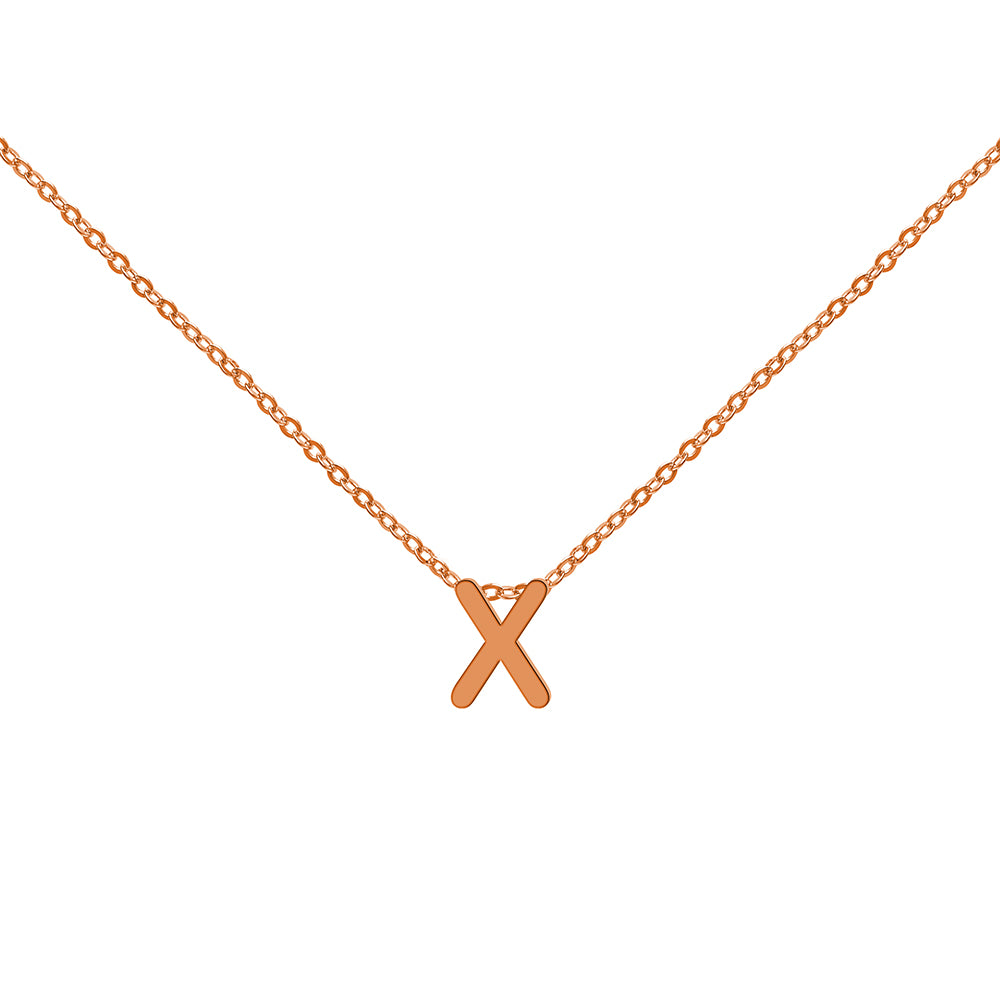Collar con inicial minimal