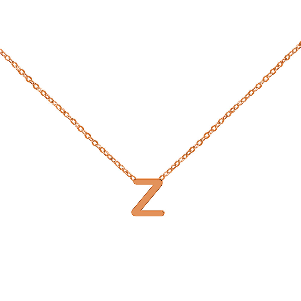 Collar con inicial minimal