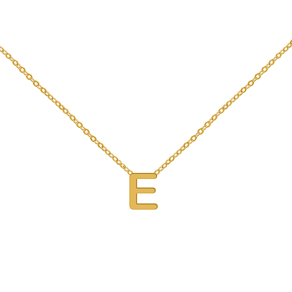 Collar con inicial minimal